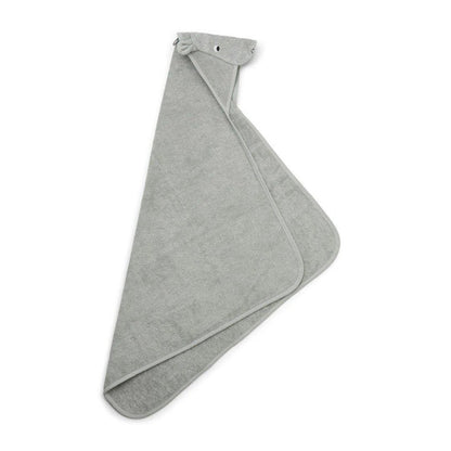 Accappatoio a triangolo baby Albert - con cappuccio - 100% Cotone biologico