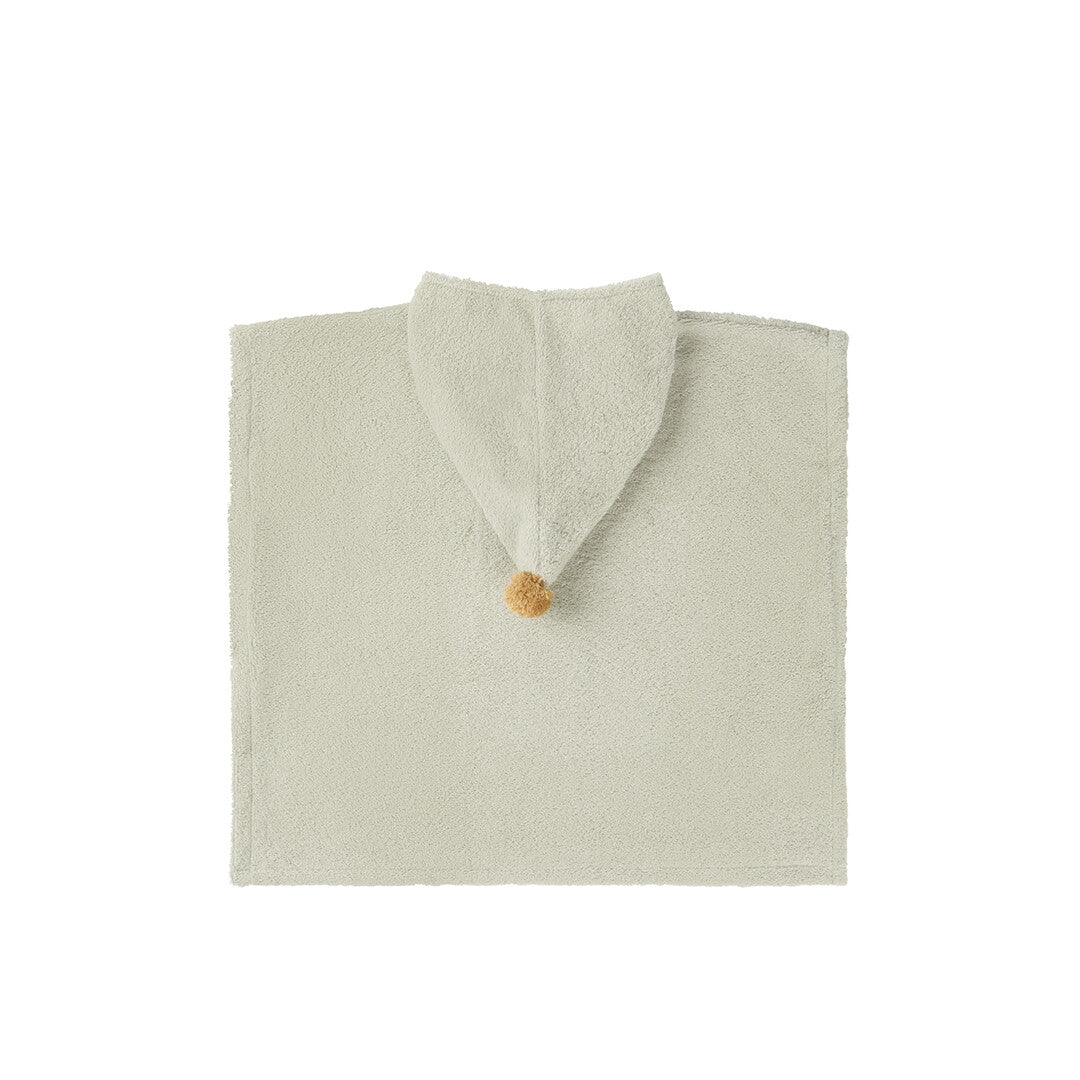 Accappatoio poncho so cute - 3-5anni - cotone biologico