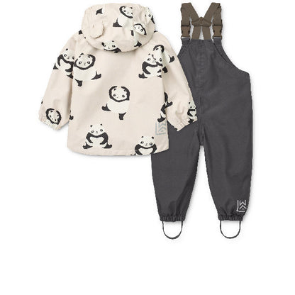 Set antipioggia Manu - Completo giacca e pantaloni Wateroproof
