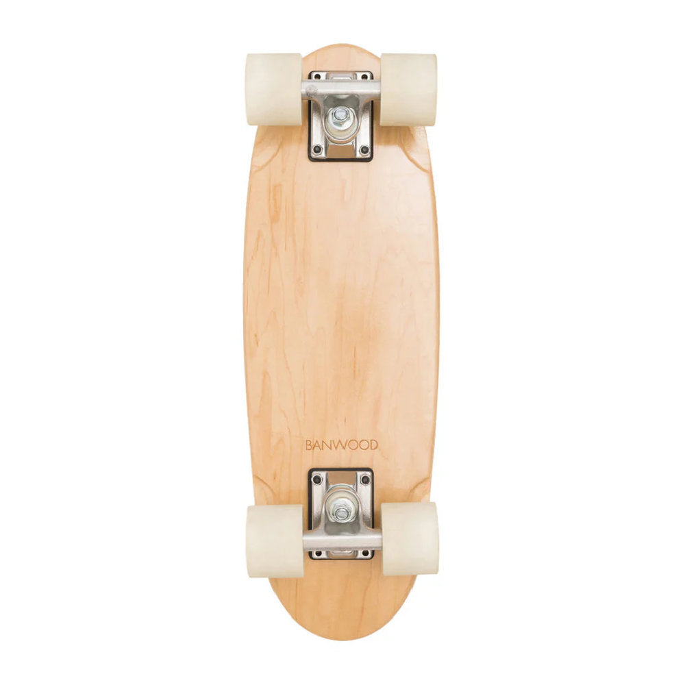 Skateboard Cruiser in Acero Canadese Banwood - Design Vintage e Stabilità