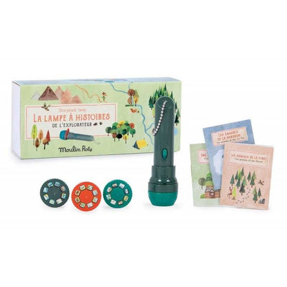 Lampada proietta storie - 3 dischi + 3 mini libri