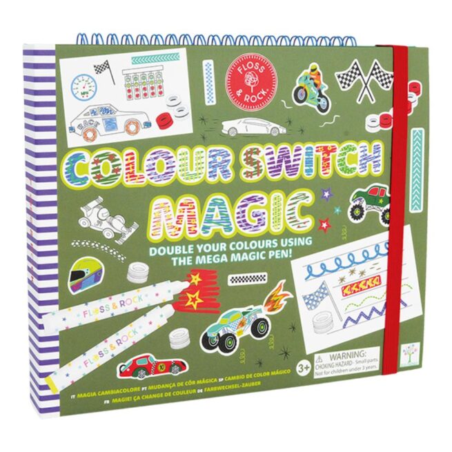Libro da colorare Switch Magic  - Trasforma 6 colori in 12!