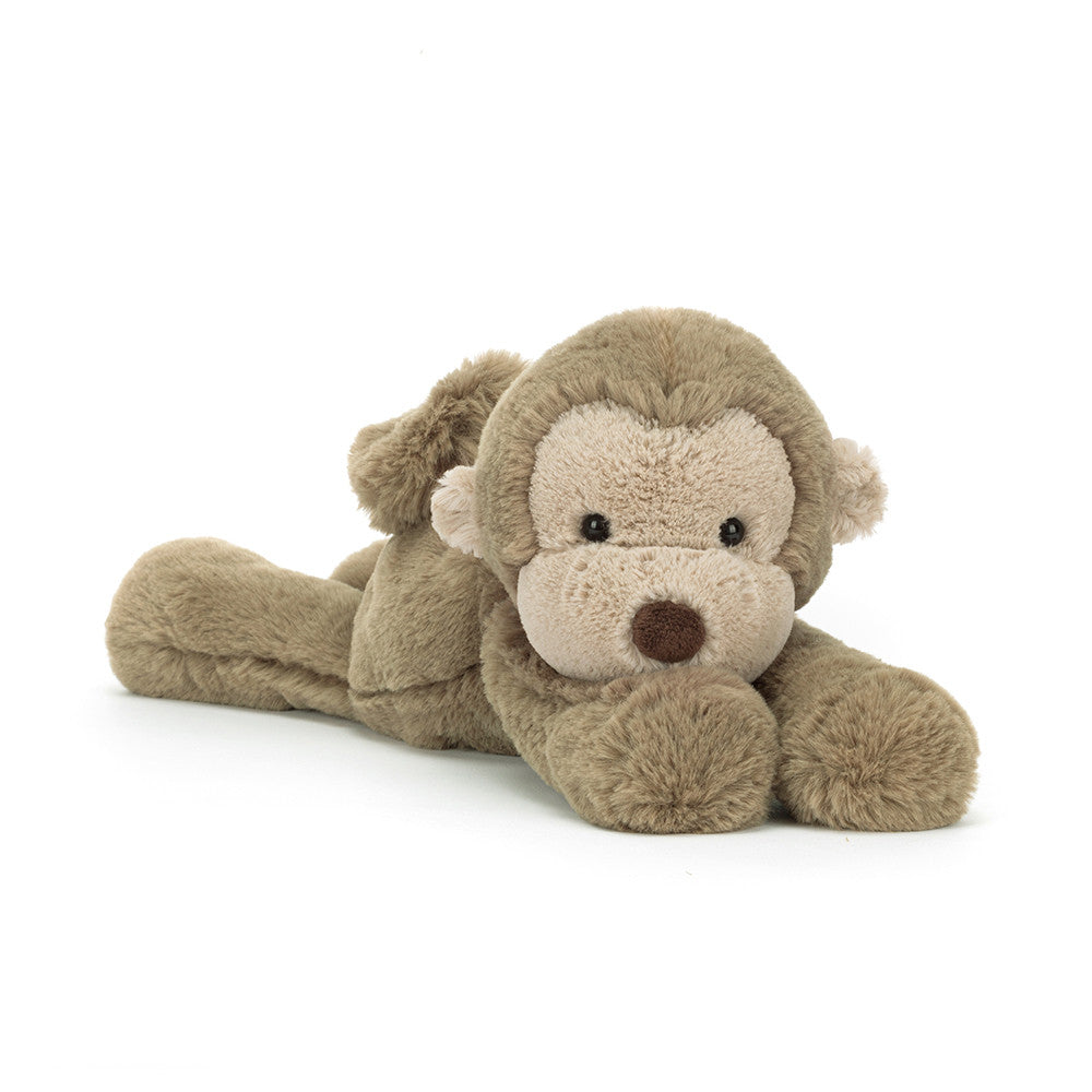 Peluche morbido scimmia macchiata