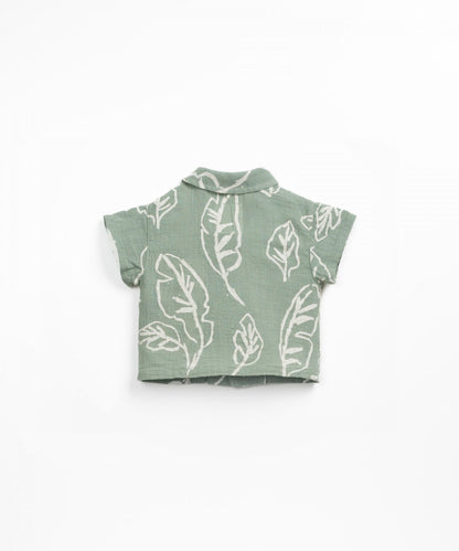Camicia in tessuto stampato