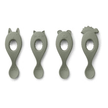 Set di cucchiai in silicone liva - 4pezzi
