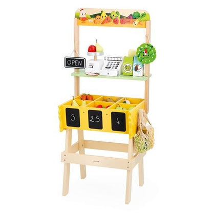 Banchetto del mercato - frutta e verdura