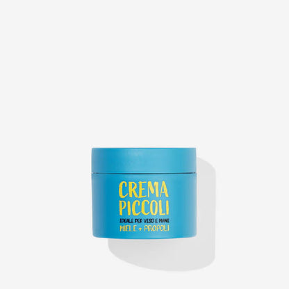 Crema viso e mani 30ml - Crema Piccoli: Idratante e Lenitiva con Propoli e Miele Bio