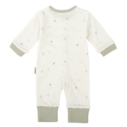 Tutina neonato - 50% Cotone organico e 50% Bamboo - Con apertura frontale