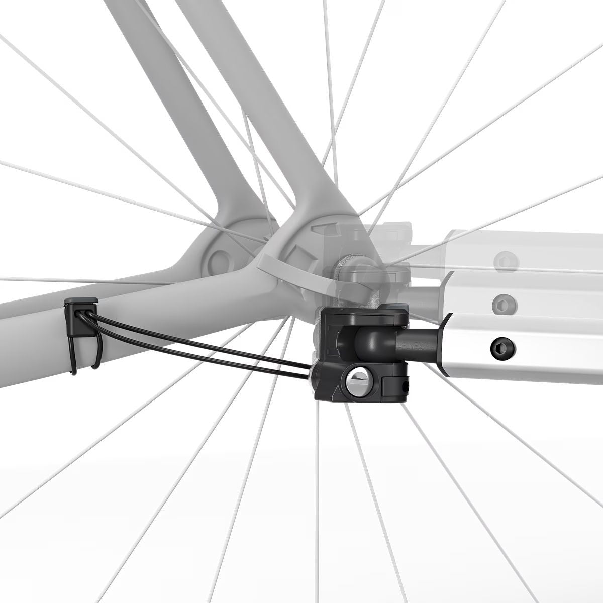 Secondo aggancio per rimochi da bici - axle mount ezhitch™ plate