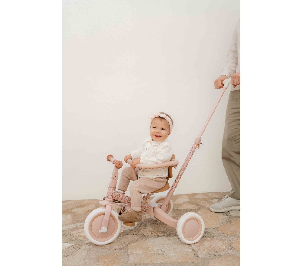 Triciclo 4 in 1 con maniglione - Si trasforma per crescere con il tuo bimbo