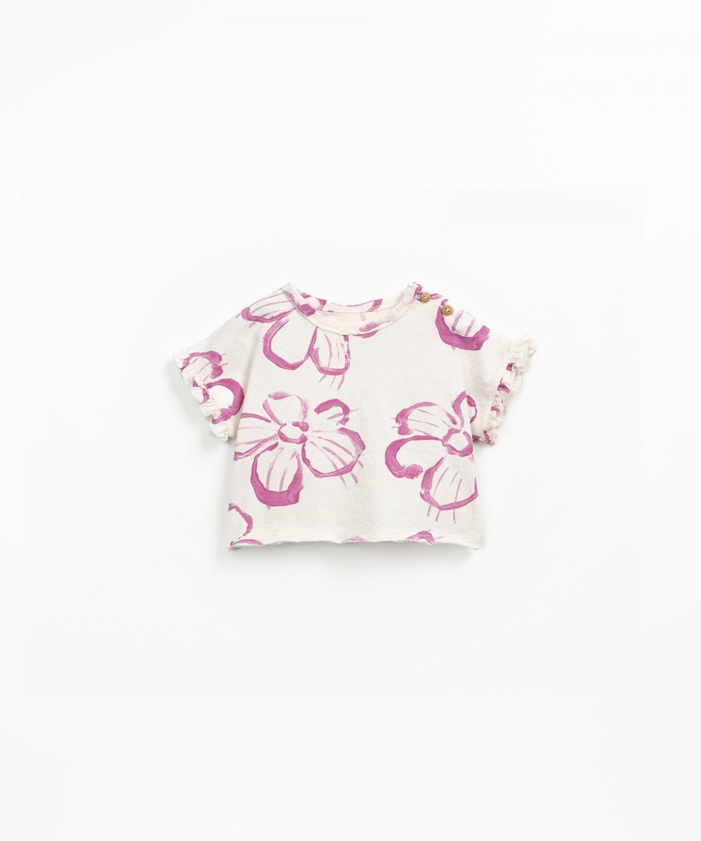 T-shirt in jersey stampato