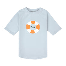 Maglia manica corta protezione UPF 60+ Swim Ring illusione blue