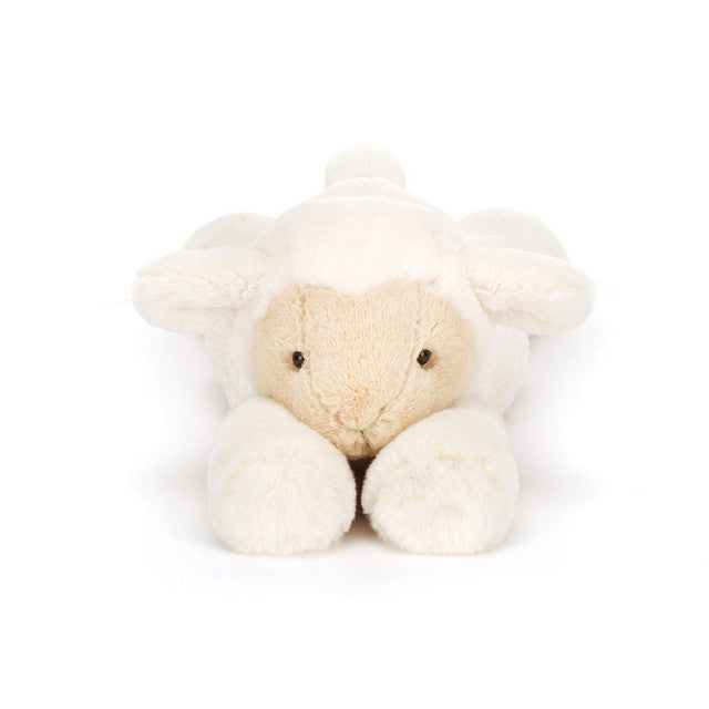 Peluche morbido agnello macchiato