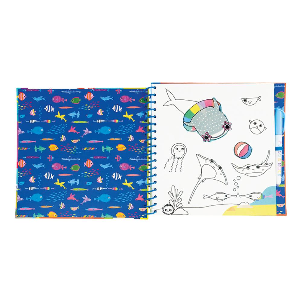 Magic Multiplay Libro da colorare con penna ad acqua