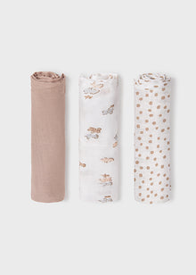 Mussoline swaddle piccole - 46 x 46 cm