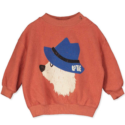 TEDDY BABY SWEATSHIRT(TEDDY FLEECE) CHILL DOG