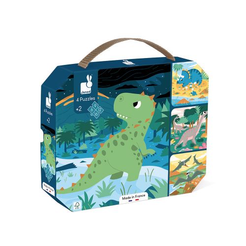 Set 4 puzzle Dinosauri