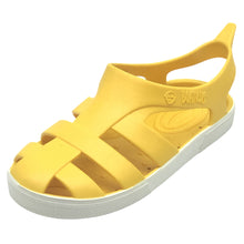Bioty sandalo da spiaggia in gomma - yellow/white