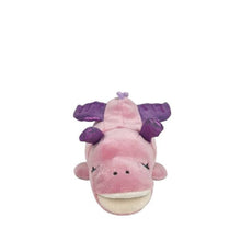 Peluche morbido Dragona il drago rosa - 17cm