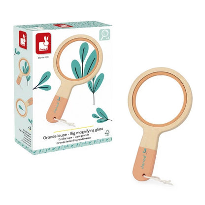 Grande Lente d'Ingrandimento in Legno FSC® 'Happy Garden' (4x)
