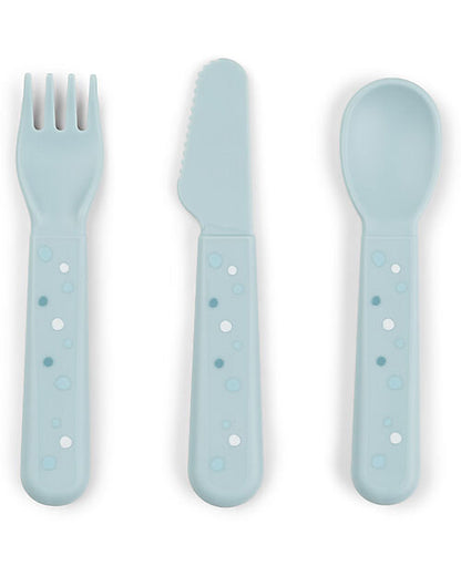 Set posate Foodie Happy Dots - 100% PP Alimentare