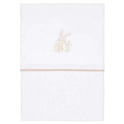 Lenzuolo per lettino 110x140cm - 100% Cotone Biologico