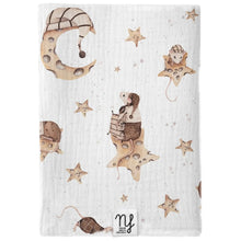 Mussola 90x65cm in bamboo - Cookie