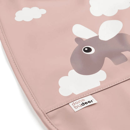 Bavaglio Impermeabile con Tasca - Happy Clouds - Certificato OEKO-TEX