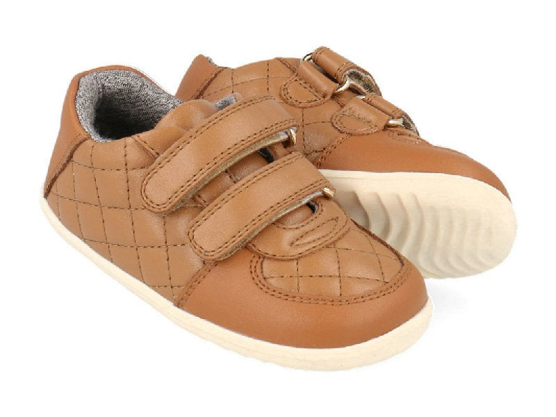 Scarpine Step Up Stich Caramello