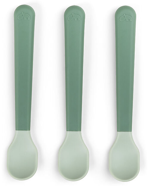 Set 3 Cucchiaini Foodie - Anti-Slip - 100% PP Alimentare