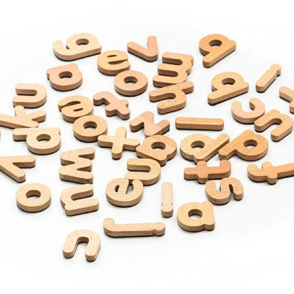Lettere magnetiche in legno 40pezzi Kinderly
