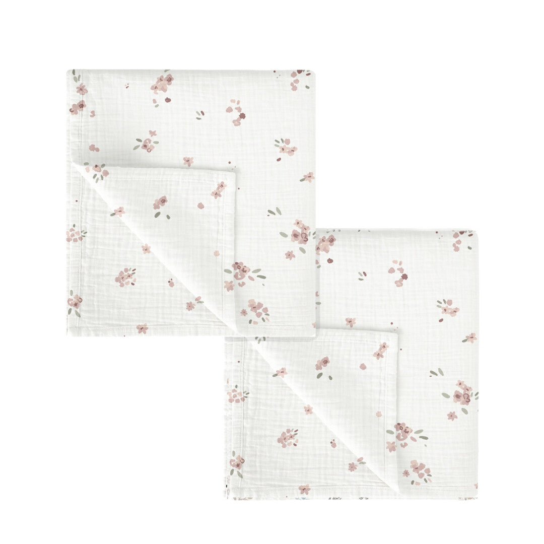 Mussola 60x60cm - Set da 2 pezzi 100% in Bamboo