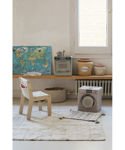 Contenitore porta oggetti Gram Natural - Ø35x20cm