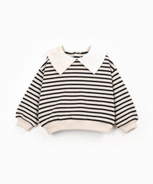 FELPA IN MAGLIA A RIGHE