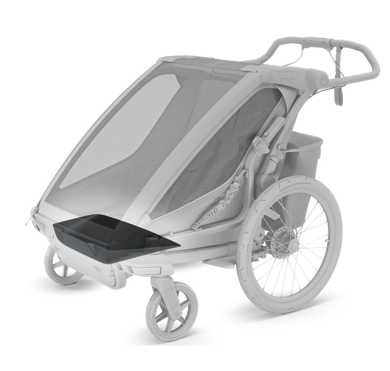 Tappetino in gomma per rimorchi bici Thule Chariot - Floor Mat