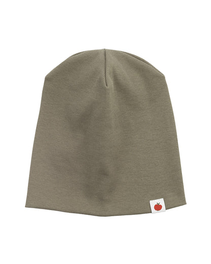 Cappellino Beanie a Costine in Cotone Biologico