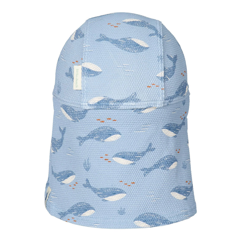 Cappellino Parasole da Bagno 'Ocean Splash' (Protezione UPF40+ e Coprinuca)