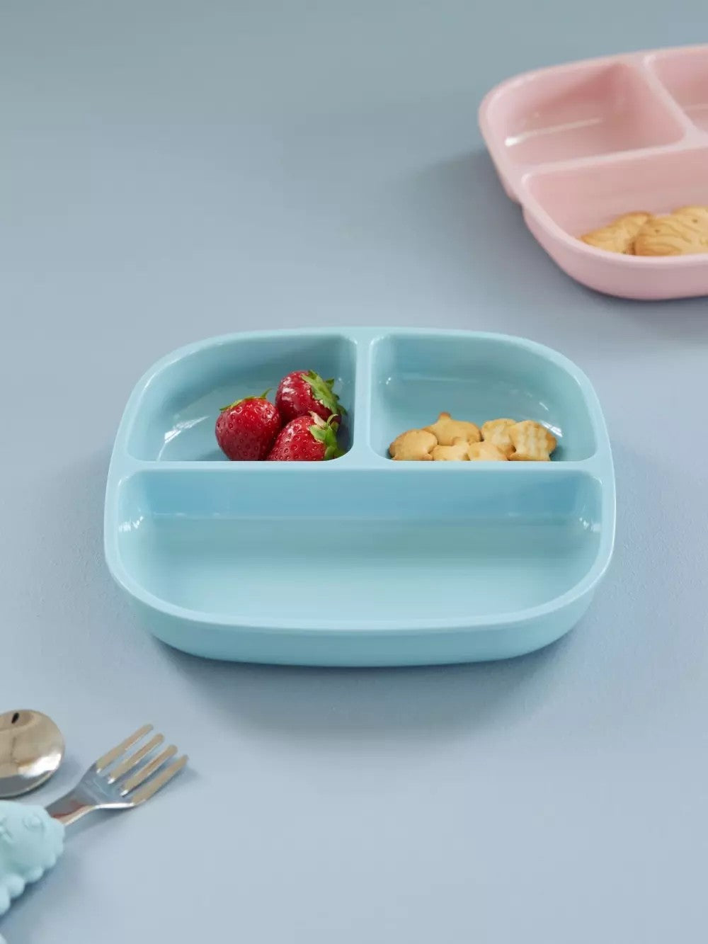 Piatto 3 scomparti per bambini