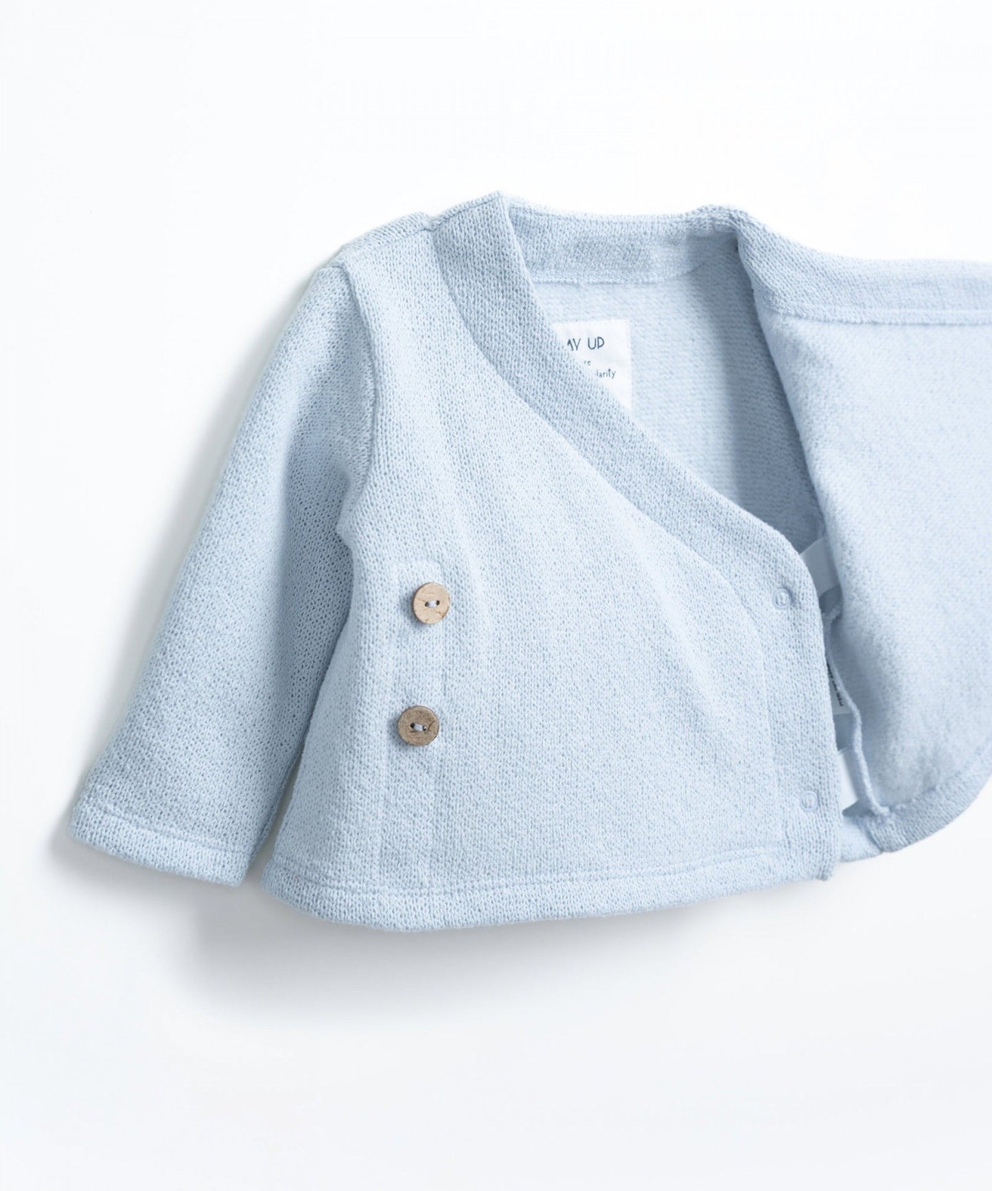 Cardigan in maglia - 90% Cotone rigenerato