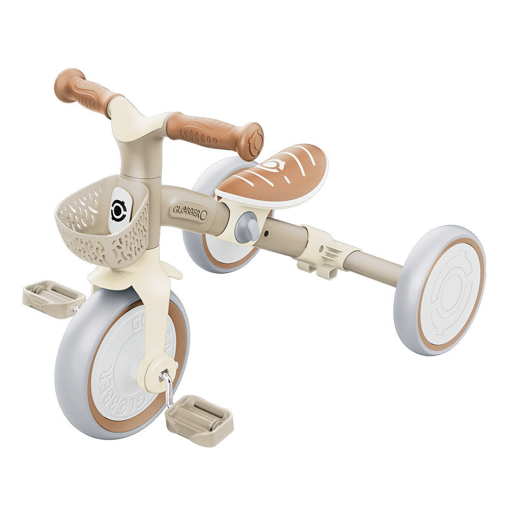 Triciclo e Bici Senza Pedali 2 in 1 Globber Learning Trike Plus Eco (12-36 Mesi)