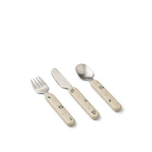 Set Posate Adriana in Acciaio Inox con Manico Ergonomico in ABS (12+ Mesi)