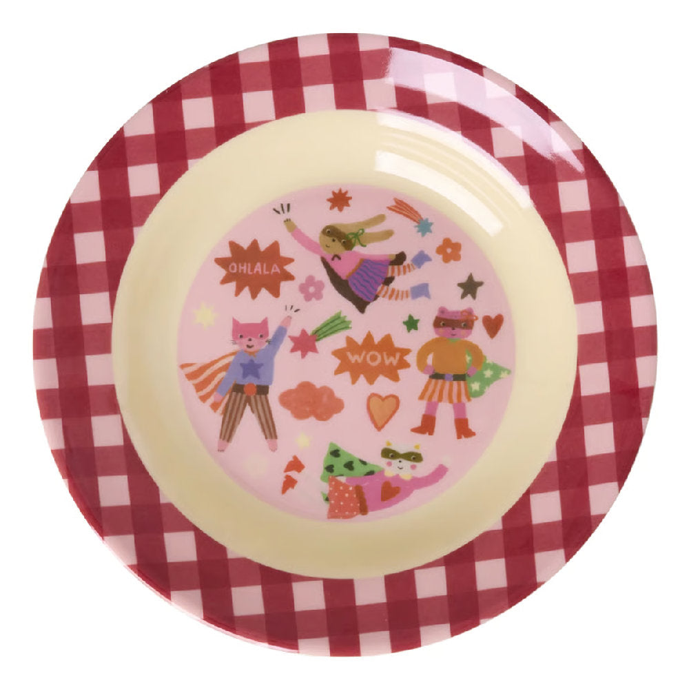 Piatto fondo in melamina Hero - 250ml
