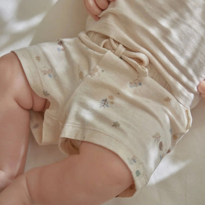Pantaloncini Corti in Cotone Biologico - Forest Friends
