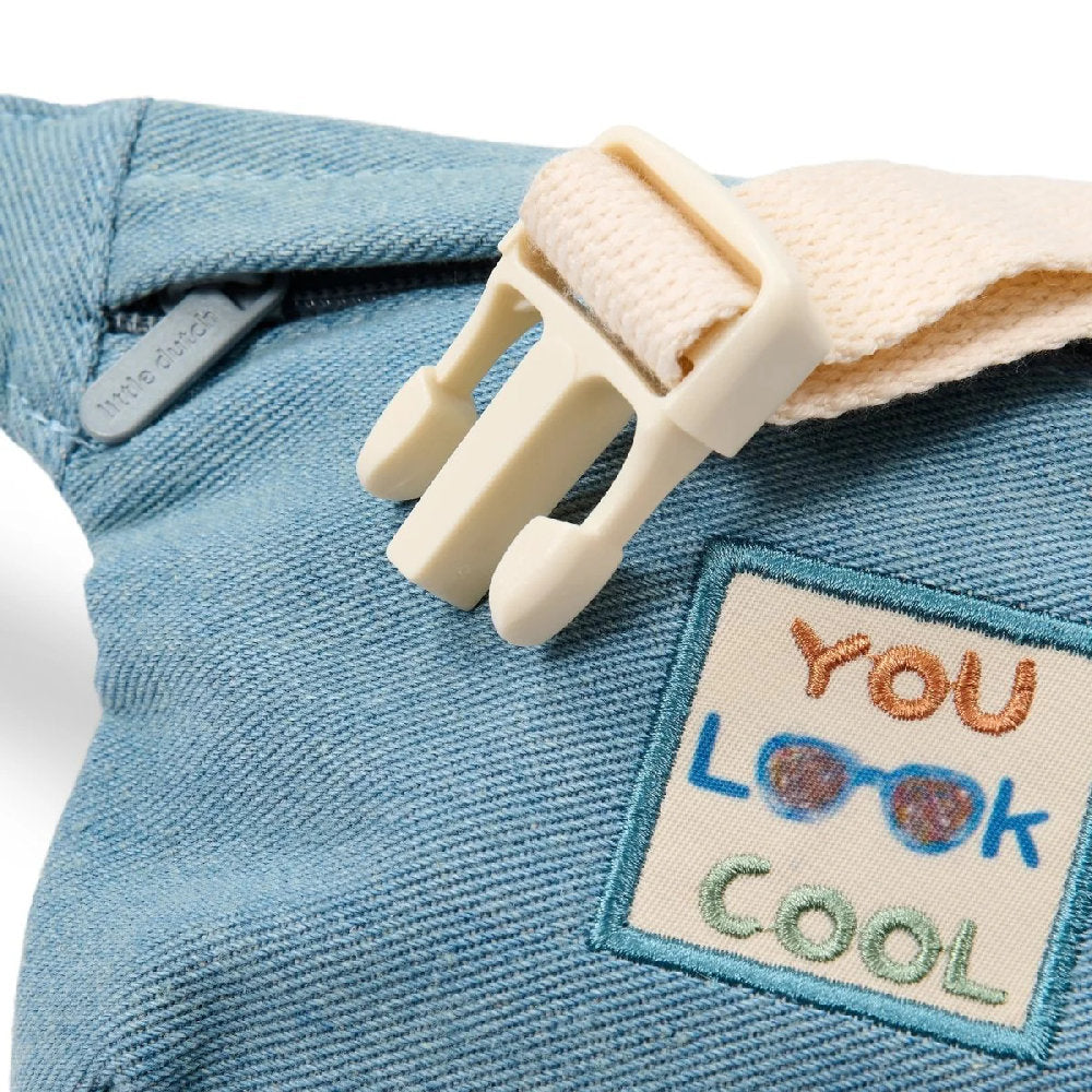 Marsupio Bambino in Morbido Denim - Cotone Biologico