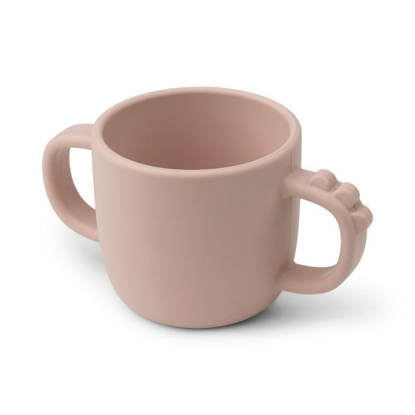 Tazza con 2 manici in silicone alimenatare Peekaboo Croco