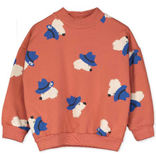 MAGLIONE MANICHE LUNGHE(BRUSHED FLEECE) CHILL DOGS