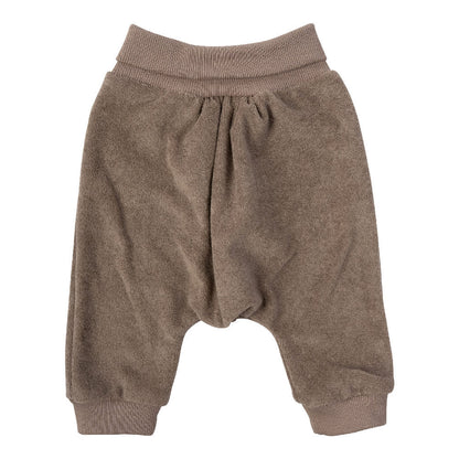Pantaloni Relax in Spugna di Cotone Organico GOTS