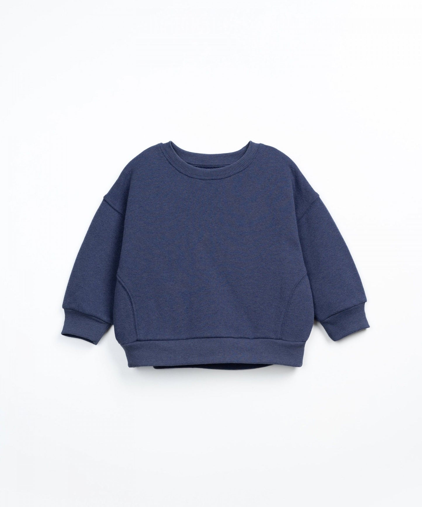 Felpa mirtillo - 74% Cotone e 13% Cotone riciclato