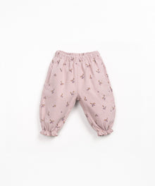 Pantaloni in twill stampato - 100% Cotone