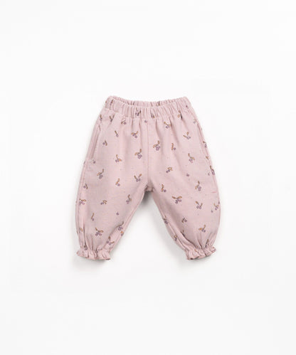 Pantaloni in twill stampato - 100% Cotone